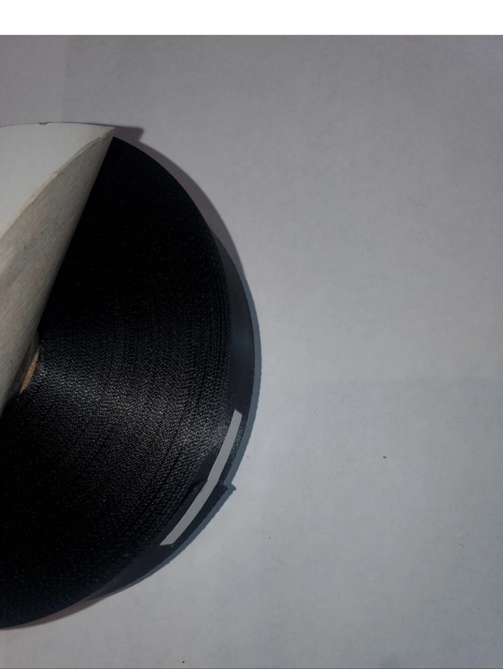Black Satin Polyester Ribbon - 7/8" 50 Yard
